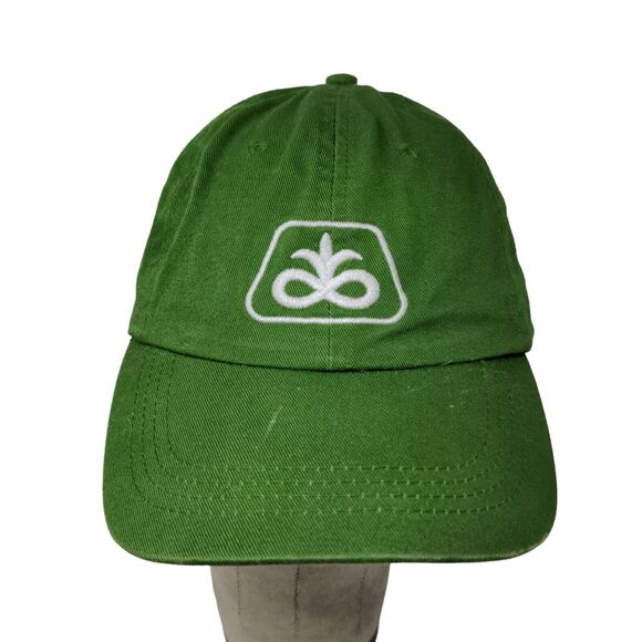 Pioneer Seeds Farm Hat Cap Green Slideback Embroidered 100% Cotton One Size - Picture 1 of 10